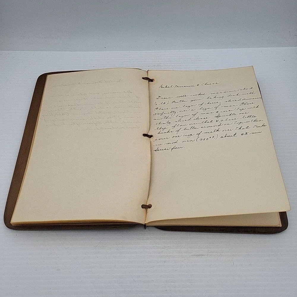 Vintage My Own Recipes Loose Leaf Cookbook‎ 1940's